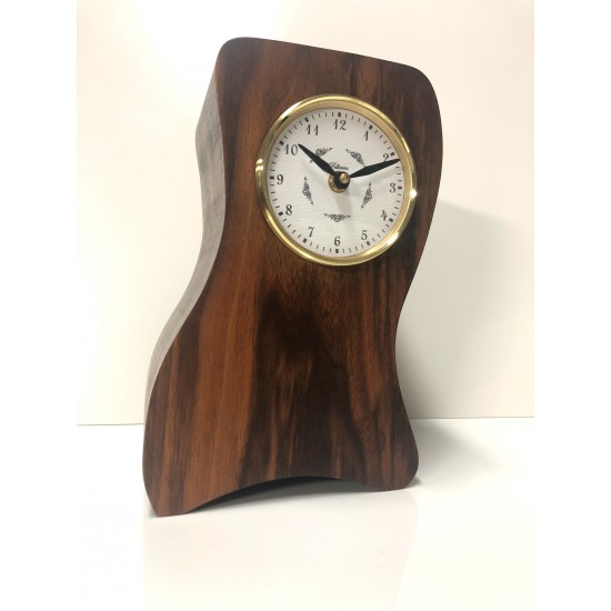 Horloge collection Prestige petite noyer #PP018-011